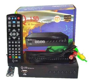 Q-SAT Q-150 Plus DVB-T2 + пульт навчальний (45861)