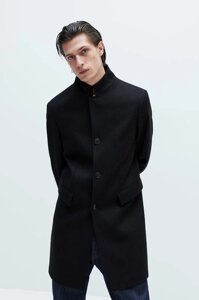 Шерстяное пальто Zara, размер xl