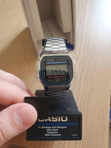 Casio a168 (vintage casio, не f91w, a158, new, оригінал)