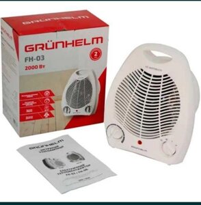 Тепловентилятор Grunhelm FH-03 2000 ВТ