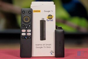 Realme 4K Smart TV Stick смарт тв приставка Android tv box андроїд
