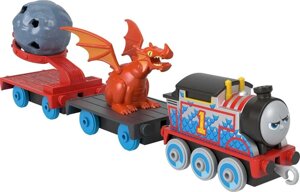Паровозик Томас і друзі Металевий поїзд із драконом і катапультою