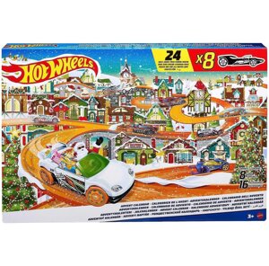 Адвент-календар Хот Вілс 2023/2024. Hot Wheels Advent Calendar (HKL74)