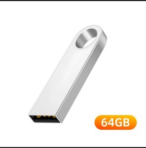 Металевий USB-флеш накопичувач 64 Гб