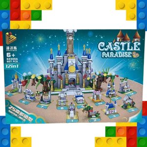 Конструктор LEGO дитяче. Замок для дівчаток. Конструктор для дівчинки