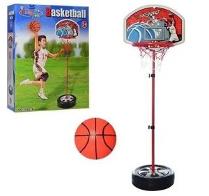 Набір для гри в баскетбол кільце на стійці 93-120 см + м&#x27, яч