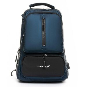Рюкзак Міський Lanpad 2218 Синій для Ноутбука та подорожей