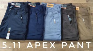 Штани штани 5.11 tactical APEX PANTS обробка тефлоном топ яксть хіт