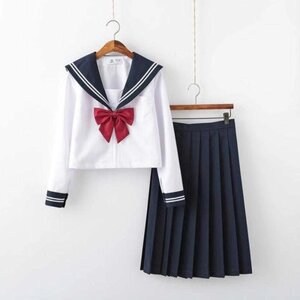 Японская женская школьная форма топ и юбка - S, M, L, XL, XXL