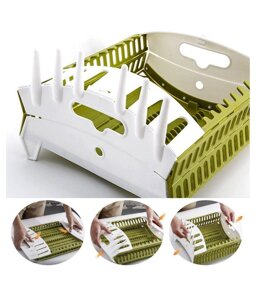 Сушарка органайзер для посуду настільна, сушарка для посуду