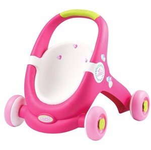 Коляска як ходуночки для ляльки Minikiss Smoby 210201