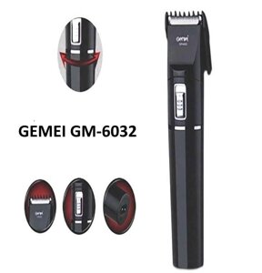 Машинка для стрижки волосся акумуляторна Progemei тример GM-6032 Pro