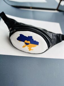 Бананка патріотична барсетка сумка на пояс карта УКРАЇНИ