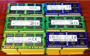 Оперативна пам'ять DDR3 8GB 1600MHz PC3L-12800s So-Dimm (для ноутбука)