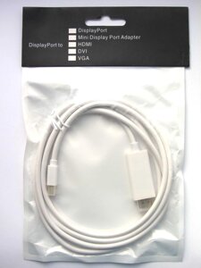 Кабель перетворювач Thunderbolt Mini Display-Port на HDMI 1.8 м Mac