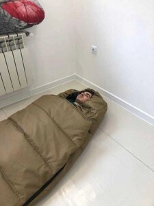 Тактичний спальник ковдру/Зимовий спальний мішок з капюшоном/Спальник