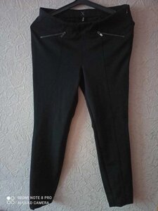 LYOU CLOTHES STORE - жіночі еластичні штани з замочками, розмір 48
