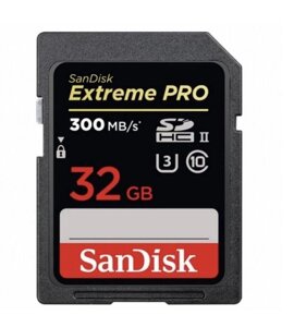 Sandisk extreme pro 32 gb 300 mb/s