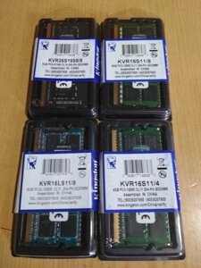 Оперативна пам'ять DDR3,4 SODIMM Kingston Гарантія