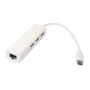 Зовнішня USB-C мережева карта type-C Ethernet USB Hub для Mac, Windows