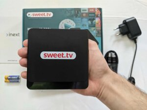 SWEET. TV Приставка Смарт ТВ iNext Ultra HD Max Т2