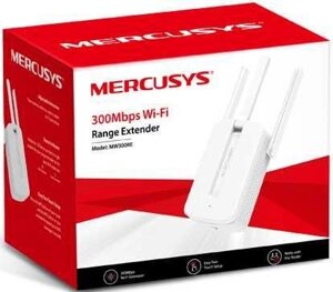 Mercusys MW300RE підсилювач бездротового Wifi сигналу 300 Мбіт/с