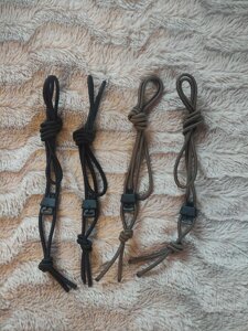 Тактичні мереживні шнурки, виготовлені з гуми паракоду, яким не потрібно мереживо