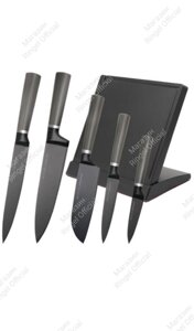 Набір ножів Oscar Master, 5 ножів + обробна дошка