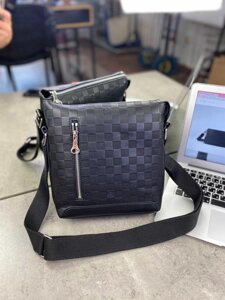 Шкіряний месенджер Louis Vuitton плечова сумка Луї Віттон c305
