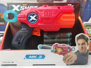 Пістолет X-Shot Red Швидкострiльний бластер Exel Mk3, 36118R