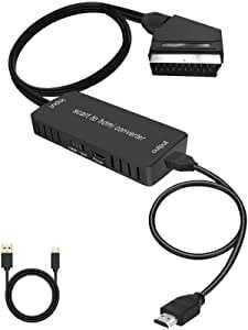 Wrugste Перетворювач SCART в HDMI конвертер 720P/1080P HD