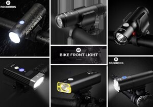 Велосипедний USB ліхтар ROCKBROS V6, V9C-800, R1-800, BC02, BR1800