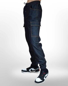 Штани дитячі джогери, джинси на хлопчика 146-152-158-164