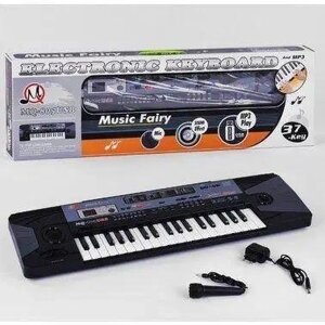 Дитячий синтезатор-піаніно Music Fairy MQ 805 мікрофон, запис, MP3 В