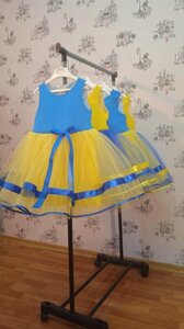 Патриотическое платье Украина для девушки