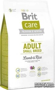 Сухий корм для собак дрібних порід Brit Care Adult Lamb &amp, Rice 3 кг