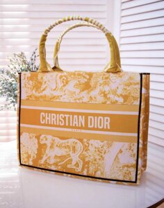 Жіноча сумка Christian Dior жовтий