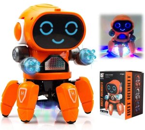 Робот інтерактивний Bot ZR142, танцює світиться 5 мелодій