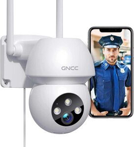GNCC Бездротова зовнішня камера безпеки wifi