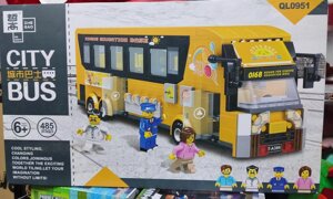 Конструктор ZHE GAO Туристичний автобус QL0951 485 дет LEGO