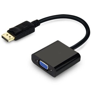 Адаптер перехідник із DisplayPort на VGA, перетворювач DP to VGA