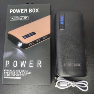 Портативний зарядний пристрій Power bank 50000mAh павербанк +фонар