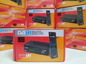Приставка Т2 DVB-T2/C приймач ресивер Uclan 6701 HD SE LED YouTube IP