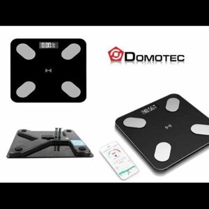 Цифрові підлогові ваги побутові Domotec MS-2017 180 кг Smart APP