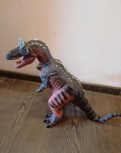 Динозавр великий T-Rex Тирекс гумовий, звук 33067-11