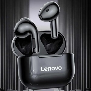 ОРИГІНАЛ! Бездротові навушники Lenovo LP40 Bluetooth 5.0 Льодово