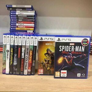 PS5 Ігри Mortal Spider Man Fifa CoD Ratchet Vanguard Demons Sols