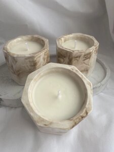 Sowy Aromatic Candles в гипсовых горшках