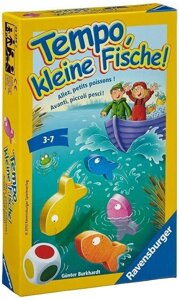 Гра для малюків Tempo, kleine Fische Ravensburger 23334, якість