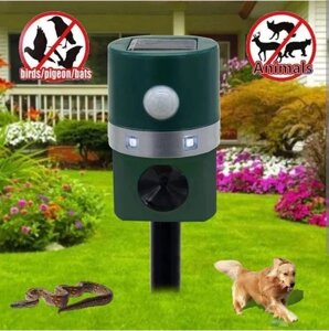 Ультразвуковий відлякувач гризунів та тварин Solar Pest Repeller ZF-8